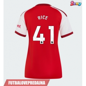 Lacne Ženy Futbalové dres Arsenal Declan Rice #41 2026-27 Krátky Rukáv - Domáci